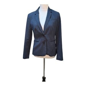 Banana Republic Dark Blue‎ Corp Core Academia Blazer Size 4